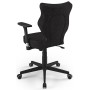 Ergonomiczny fotel obrotowy czarny Nero Black AT01 rozmiar 6