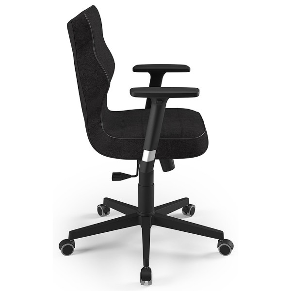 Ergonomiczny fotel obrotowy czarny Nero Black AT01 rozmiar 6
