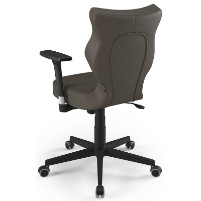 Fotel do biura szary Nero Black VE03 rozmiar 6 Entelo