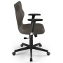 Fotel do biura szary Nero Black VE03 rozmiar 6 Entelo