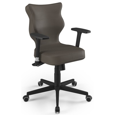 Fotel do biura szary Nero Black VE03 rozmiar 6 Entelo