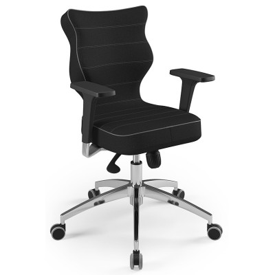 Ergonomiczny fotel biurowy czarny Perto Poler Entelo