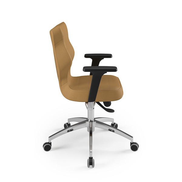 Ergonomiczny fotel biurowy beżowy Perto Poler VL26 rozmiar 6