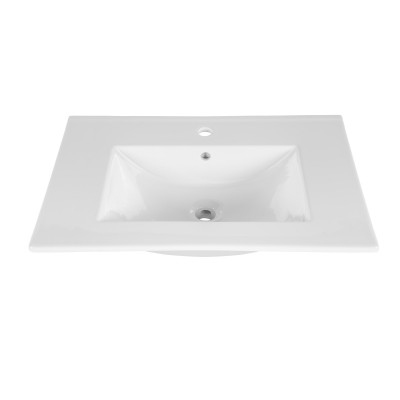 Umywalka naszafkowa 80 cm LAVA WHITE 80 DP