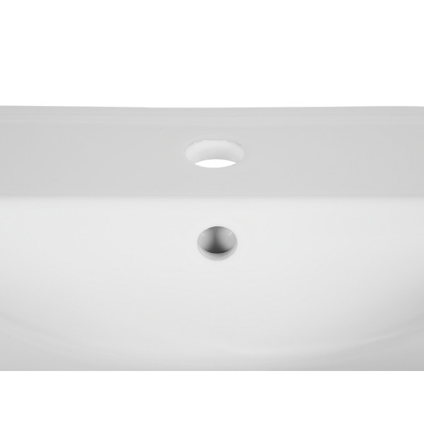Umywalka naszafkowa 80 cm LAVA WHITE 80 DP