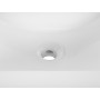 Umywalka naszafkowa 80 cm LAVA WHITE 80 DP