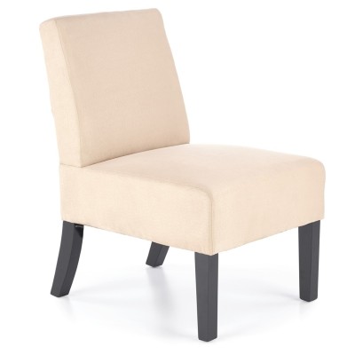 Mały fotel do salonu FIDO beżowy Halmar