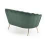 AMORINITO XL fotel wypoczynkowy ciemny zielony / złotyMeble wypoczynkowe 