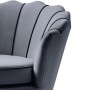 ANGELO fotel wypoczynkowy popielaty / czarny (1p1szt)Meble wypoczynkowe 