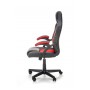 BERKEL fotel gabinetowy czarno-czerwony (1p1szt)Fotele gabinetowe 