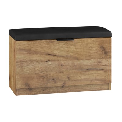 Szafka z siedziskiem 80 cm GAMA 01 dąb craft złoty