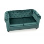 ERIKSEN XL fotel wypoczynkowy ciemny zielony / czarnyMeble wypoczynkowe 