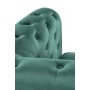 ERIKSEN fotel wypoczynkowy ciemny zielony / czarnyMeble wypoczynkowe 