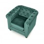 ERIKSEN fotel wypoczynkowy ciemny zielony / czarnyMeble wypoczynkowe 