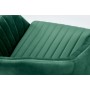 FRESCO fotel młodzieżowy ciemny zielony velvet (1p1szt)Fotele gabinetowe 