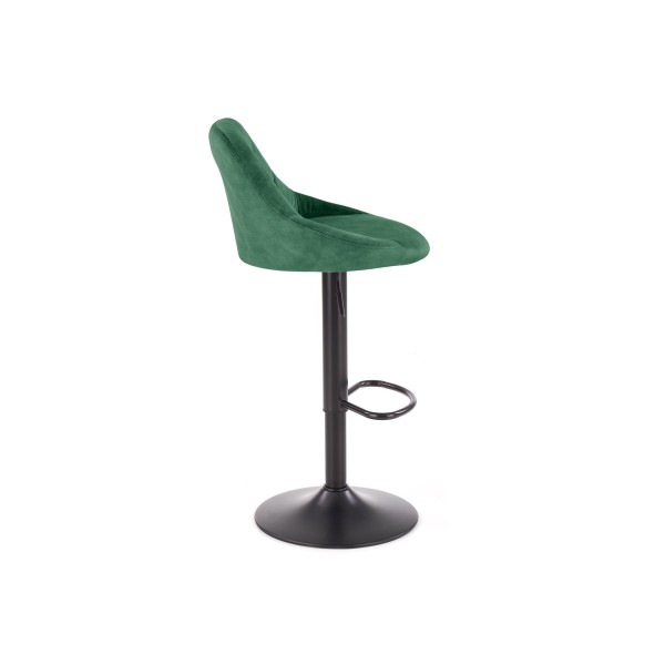 H101 hoker ciemny zielony (1p2szt)Meble barowe i restauracyjne 