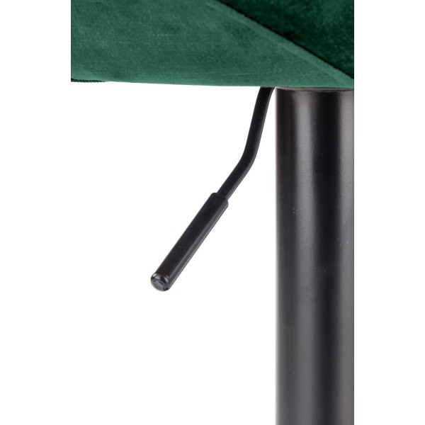 H102 hoker ciemny zielony (1p2szt)Meble barowe i restauracyjne 