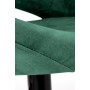 H102 hoker ciemny zielony (1p2szt)Meble barowe i restauracyjne 