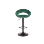 H102 hoker ciemny zielony (1p2szt)Meble barowe i restauracyjne 