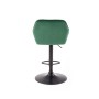 H103 hoker ciemny zielony (1p1szt)Meble barowe i restauracyjne 