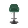 H103 hoker ciemny zielony (1p1szt)Meble barowe i restauracyjne 