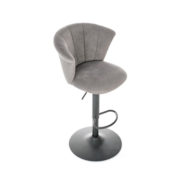 H104 hoker popielaty (1p2szt)Meble barowe i restauracyjne 