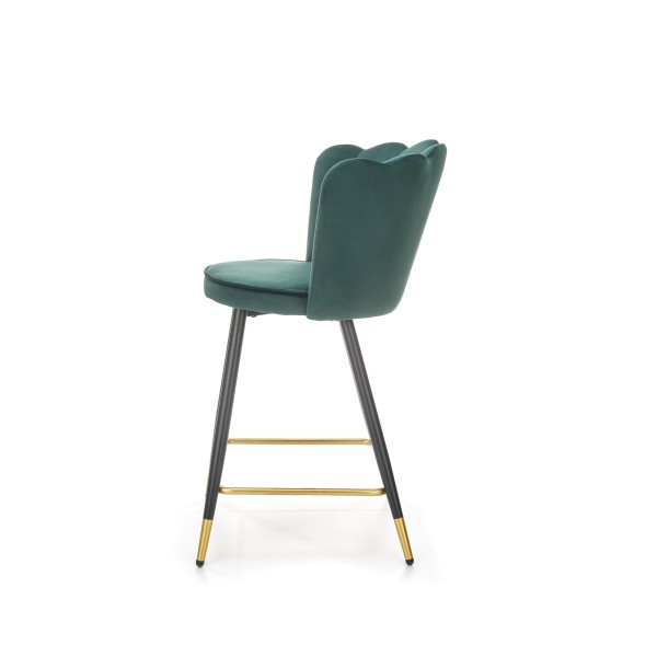 H106 hoker ciemny zielony (1p2szt)Meble barowe i restauracyjne 