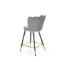 H106 hoker popielaty (1p2szt)Meble barowe i restauracyjne 
