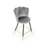 H106 hoker popielaty (1p2szt)Meble barowe i restauracyjne 