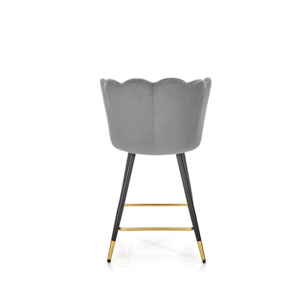 H106 hoker popielaty (1p2szt)Meble barowe i restauracyjne 