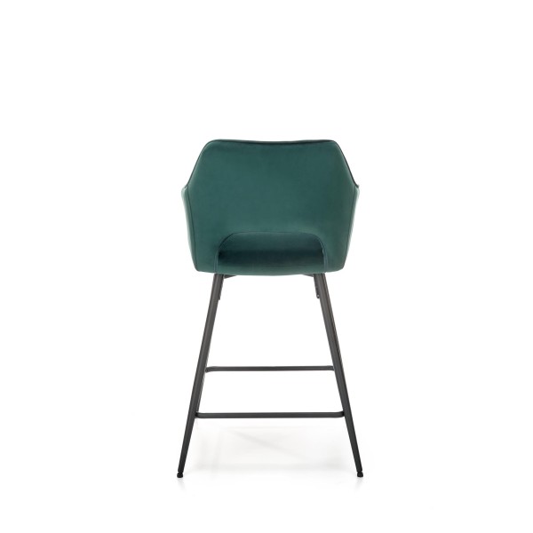 H107 hoker ciemny zielony (1p2szt)Meble barowe i restauracyjne 