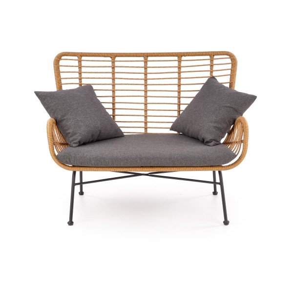 IKARO XL sofa naturalny-popiel (1p2szt)Meble ogrodowe i tarasowe 
