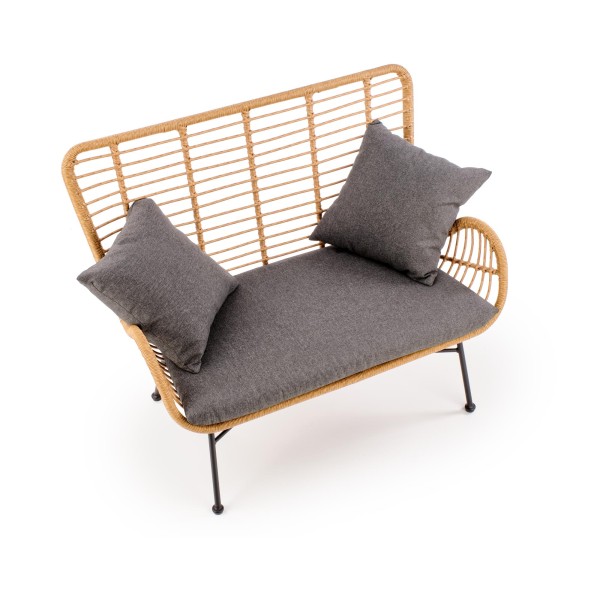 IKARO XL sofa naturalny-popiel (1p2szt)Meble ogrodowe i tarasowe 