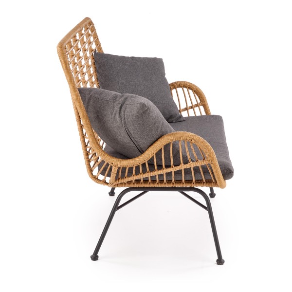 IKARO XL sofa naturalny-popiel (1p2szt)Meble ogrodowe i tarasowe 