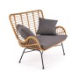 IKARO XL sofa naturalny-popiel (1p2szt)Meble ogrodowe i tarasowe 