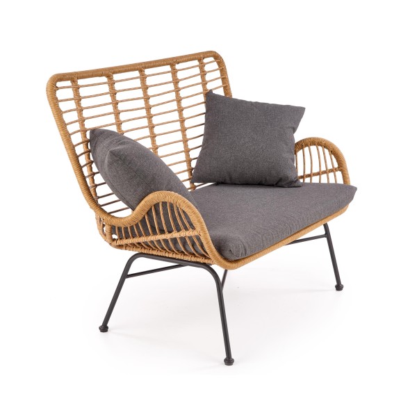 IKARO XL sofa naturalny-popiel (1p2szt)Meble ogrodowe i tarasowe 