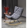 INDIGO fotel bujany ciemny popiel - czarny (1p1szt)Meble wypoczynkowe 