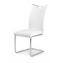 Białe krzesła do jadalni K224 Halmar