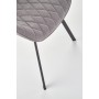 K360 krzesło popielaty (1p4szt)Krzesła metalowe 