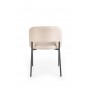 K373 krzesło beżowy (1p2szt)Krzesła metalowe 