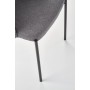 K373 krzesło popielaty (1p2szt)Krzesła metalowe 