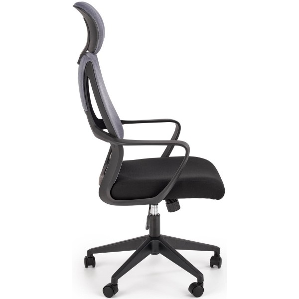 Ergonomiczne fotele biurowe VALDEZ szary Halmar