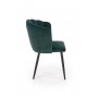 K386 krzesło ciemny zielony (1p2szt)Krzesła metalowe 