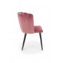 K386 krzesło różowy (1p2szt)Krzesła metalowe 