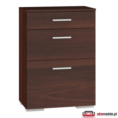 Szafka do przedpokoju z szufladą 60 cm GAMA 04 orzech ciemny