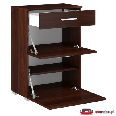 Szafka do przedpokoju z szufladą 60 cm GAMA 04 orzech ciemny