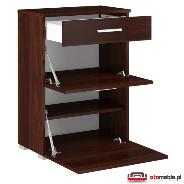 Szafka do przedpokoju z szufladą 60 cm GAMA 04 orzech