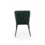 K399 krzesło ciemny zielony (1p2szt)Krzesła metalowe 
