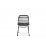 K401 krzesło czarny / popielaty (1p4szt)Krzesła metalowe 