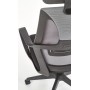 Ergonomiczne fotele biurowe VALDEZ szary Halmar